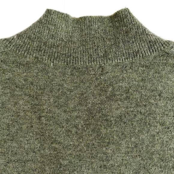 Marina Luna Angora Wool Blend V-Neck Sweater - Picture 11 of 13